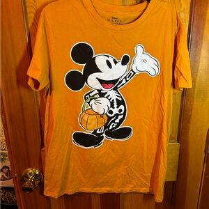 Large Disney Mickey Mouse Halloween T-Shirt